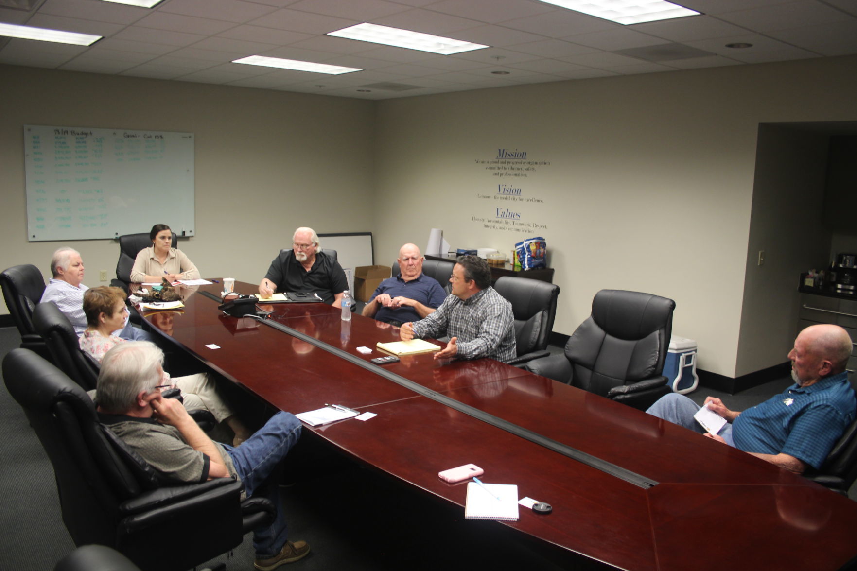 April 4 round table with Lemoore city manager